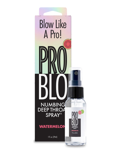 ProBlo Deep Throat Numbing Spray POP Display of 24