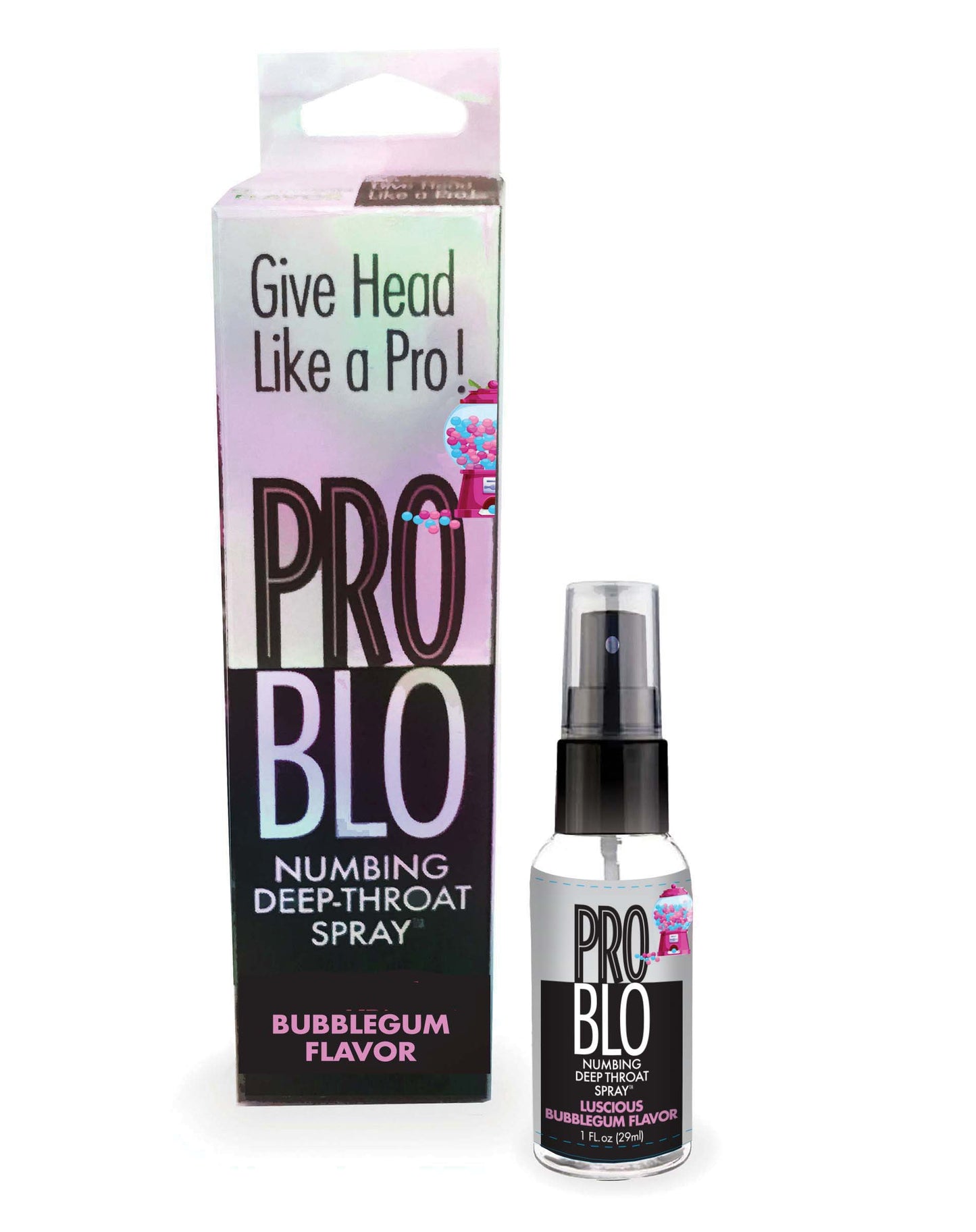 Pro Blo Throat Numbing Spray- Bubblegum