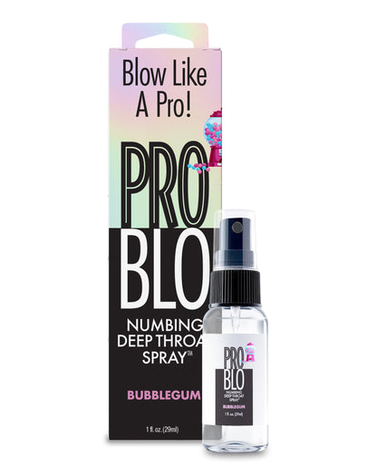 ProBlo Deep Throat Numbing Spray POP Display of 24