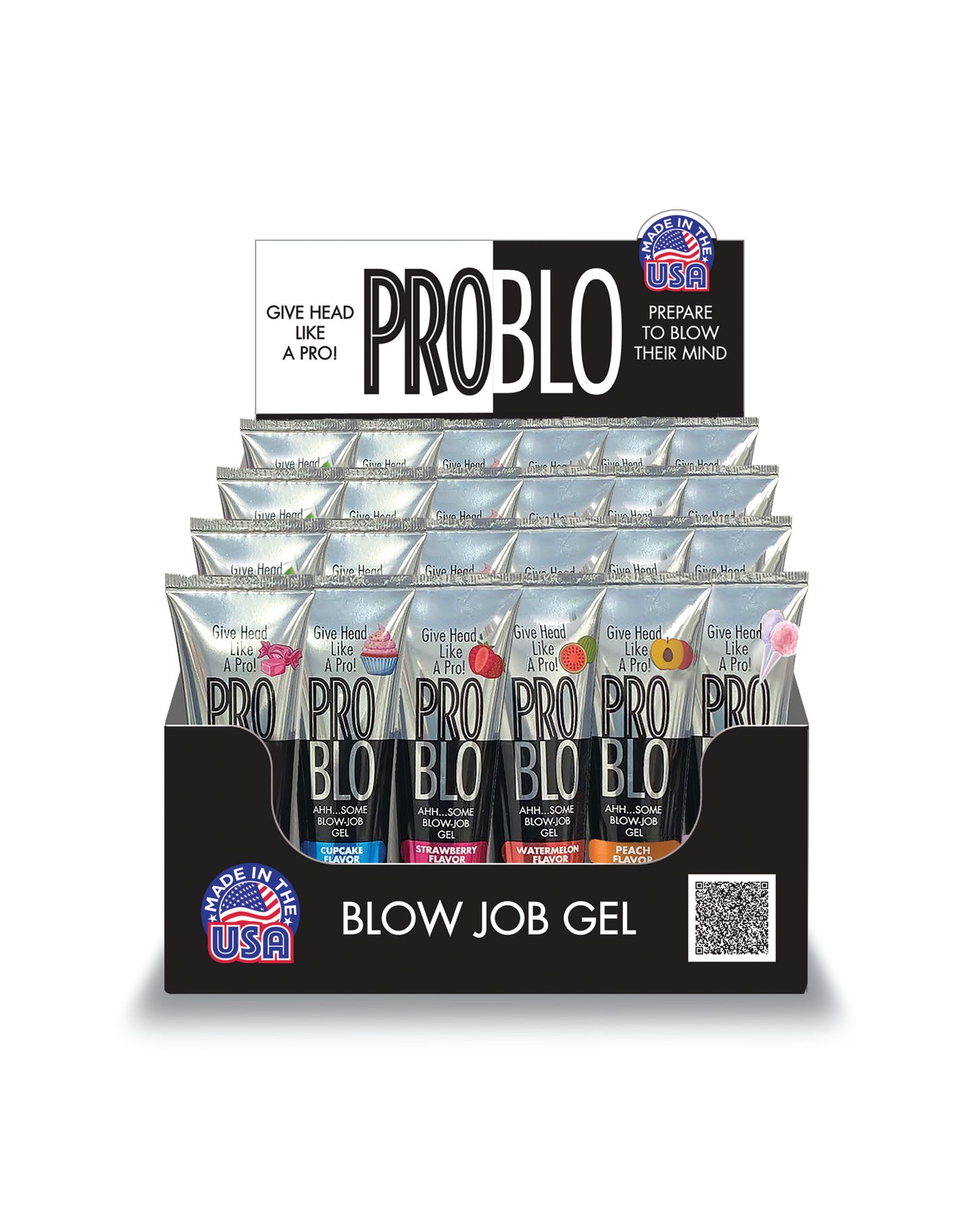 ProBlo Oral Pleasure Gel  Display of 24