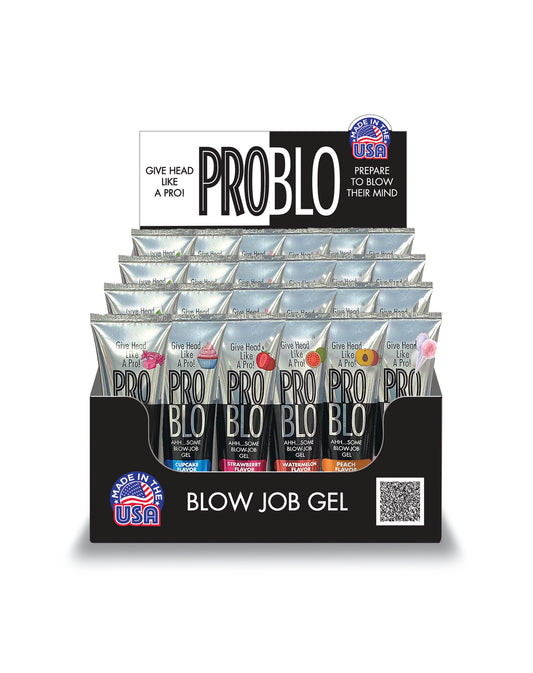 ProBlo Oral Pleasure Gel  Display of 24
