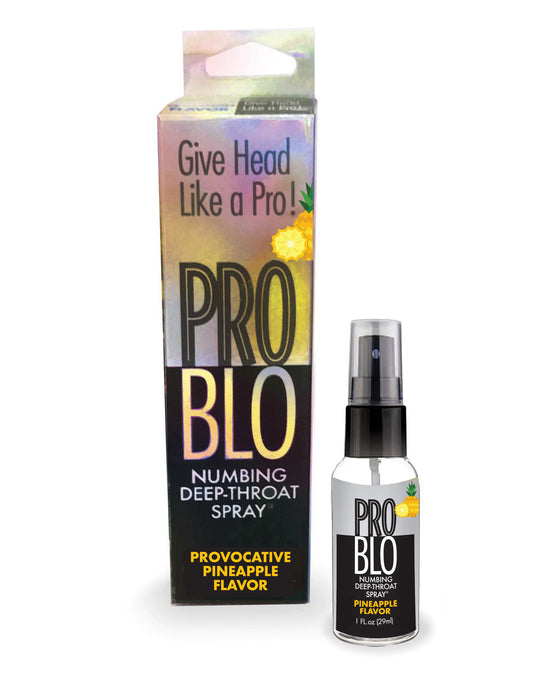 ProBlo Deep Throat Numbing Spray- Pineapple, 1oz 🍍