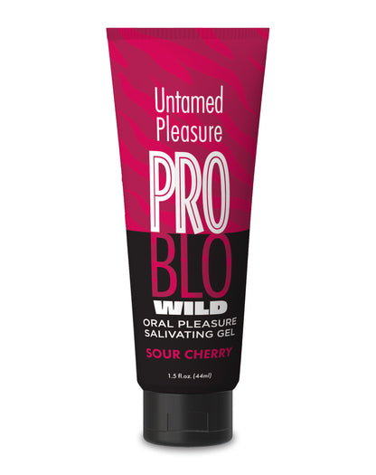 ProBlo Wild Oral Pleasure Salivating Gel, Sour Cherry 1.5 oz