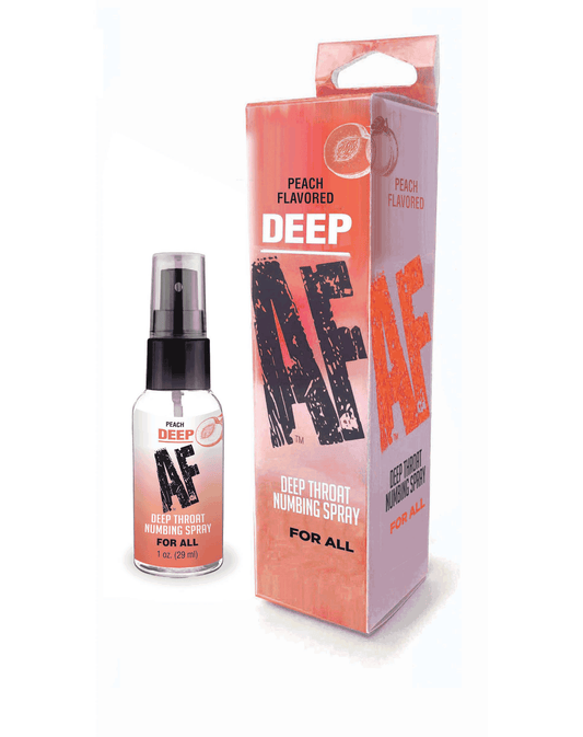 Deep AF Throat Numbing Spray- Peach