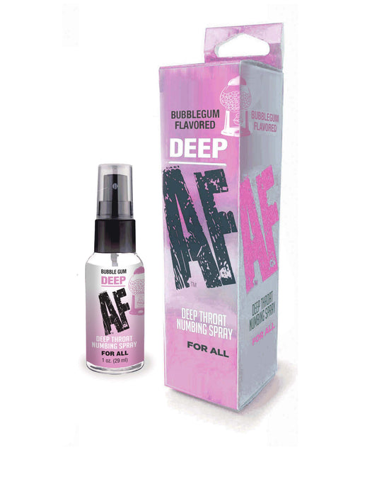 Deep AF Throat Numbing Spray- Bubblegum