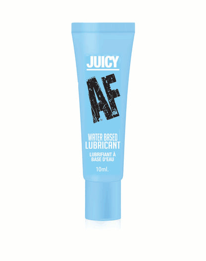 Juicy AF  Water-Based Lubricant 10ml- POP Display of 65