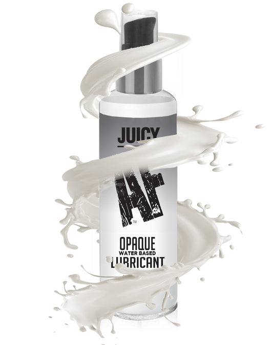 Juicy AF Water-Based Creamy White Opaque Lubricant, 2oz