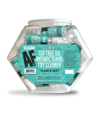 Clean AF Tea Tree Toy Cleaner, Fishbowl Display of 36- 1oz bottles
