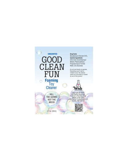 Good Clean Fun  Foaming Toy Cleaner- Unscented 2.7 oz