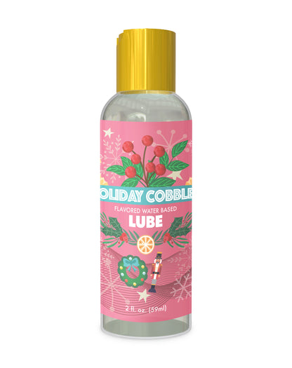 Holiday Lubricant Display of 18,  3 Flavors Toffee, Winterberry & Sweet Snow