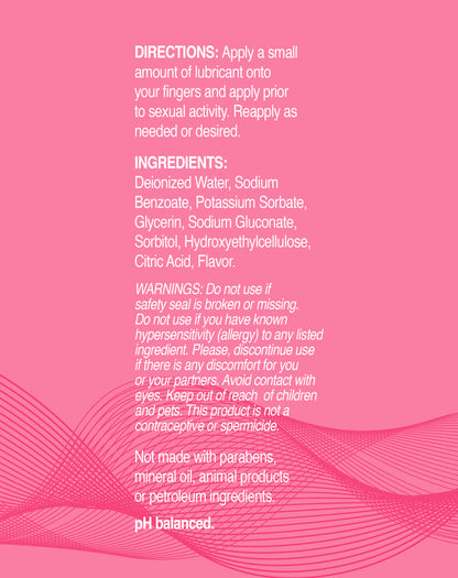 Holiday Lubricant Display of 18,  3 Flavors Toffee, Winterberry & Sweet Snow