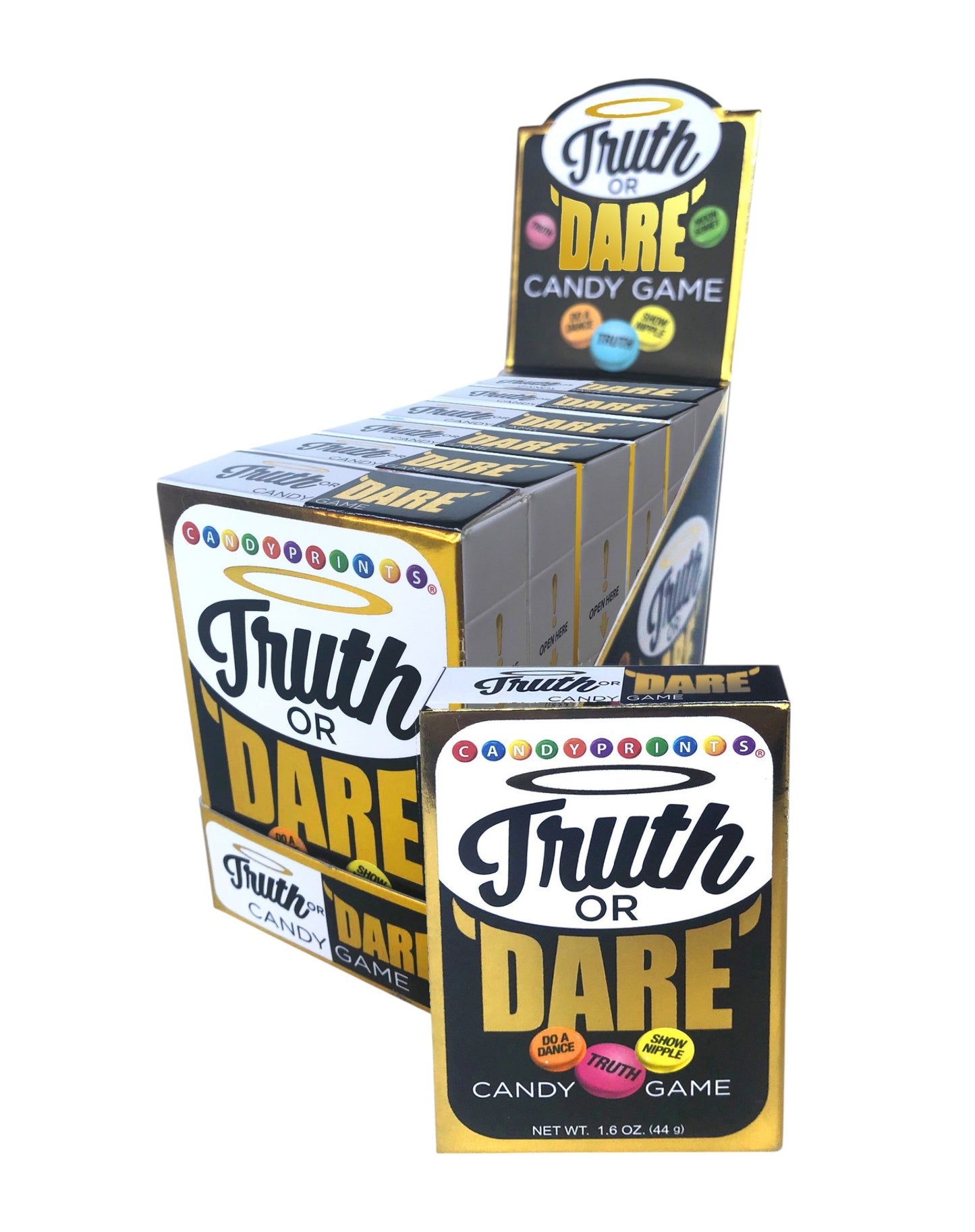 Truth or Dare Candy Game- Display of 6