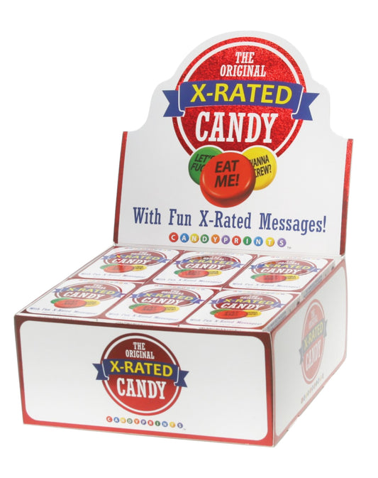 Original X-Rated Candy 24 Pack Display