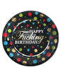 Happy Fucking Birthday Plates