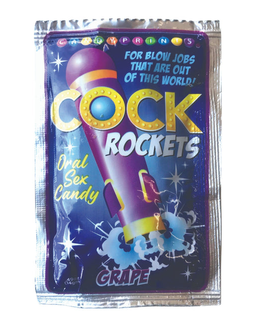 Cock Rockets Oral Sex Candy, Grape
