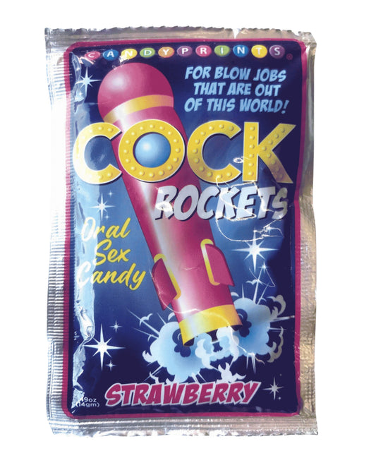 Cock Rockets Oral Sex Candy, Strawberry