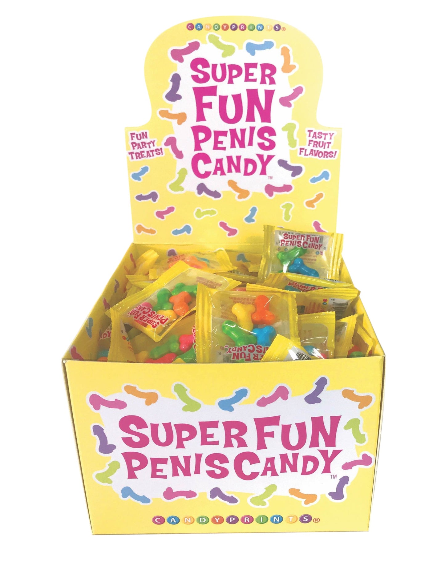 Super Fun Penis Candy - POP Display of 100