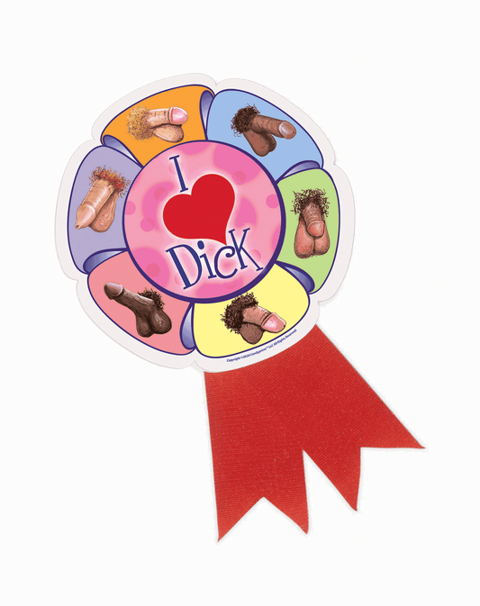 Dirty Penis I Love Dick Party Pin
