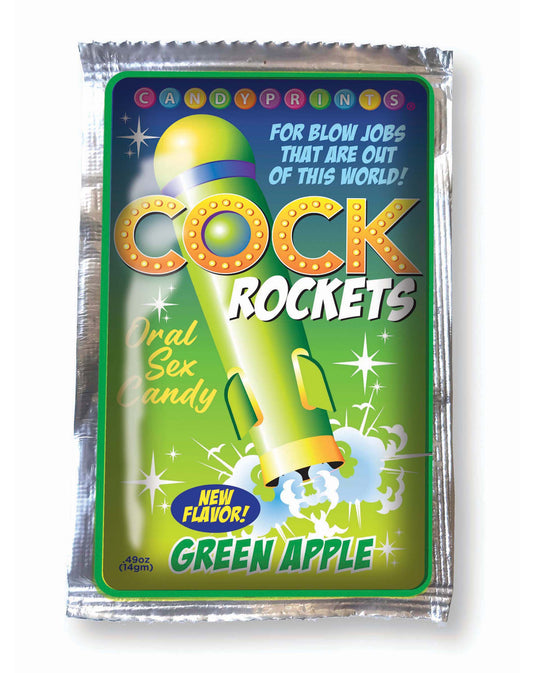 Cock Rockets Oral Sex Candy, Green Apple