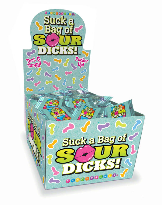Suck a Bag Sour Dicks- Display of 100