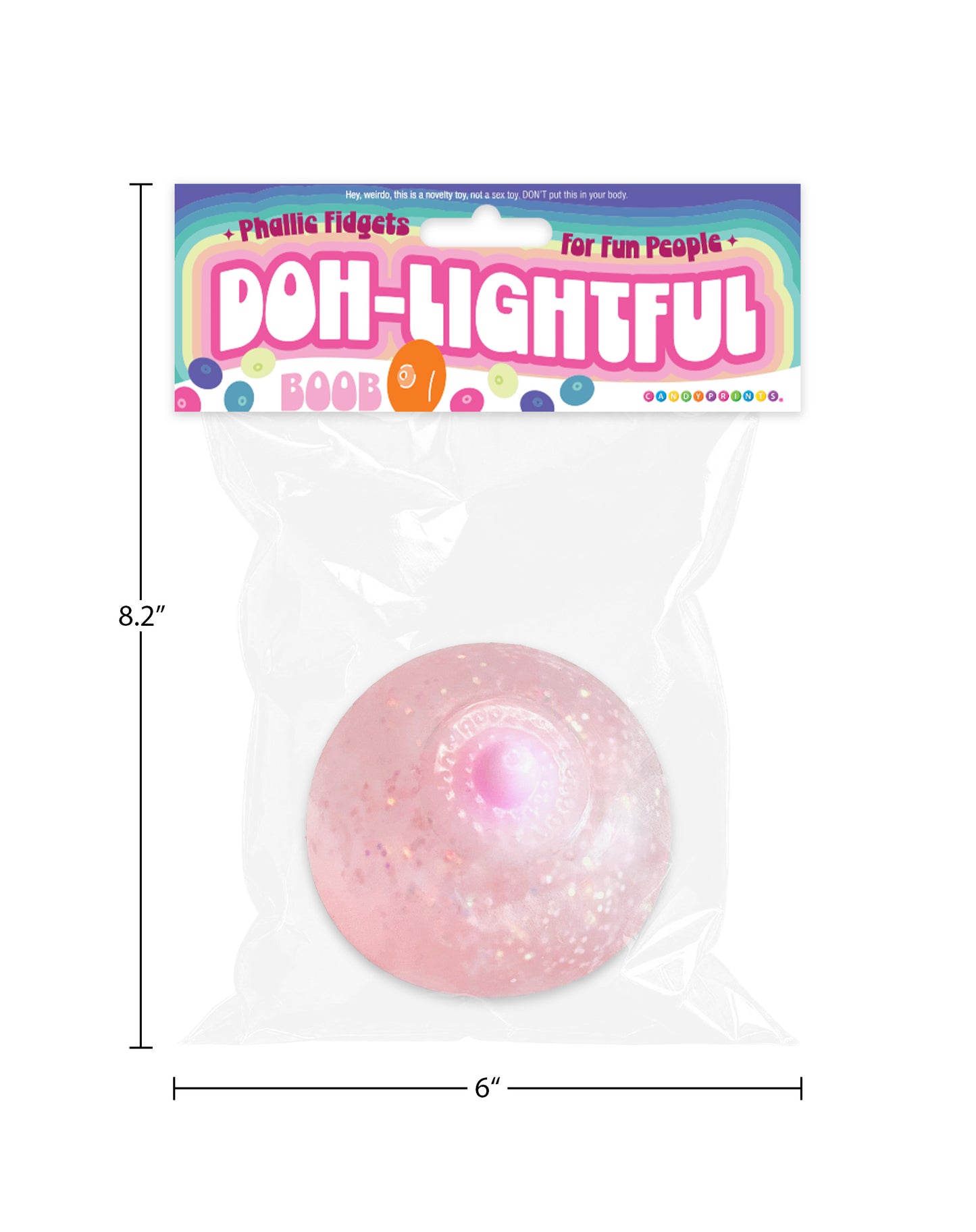 Doh-lightful Boob Phallic Fidgets for Fun People