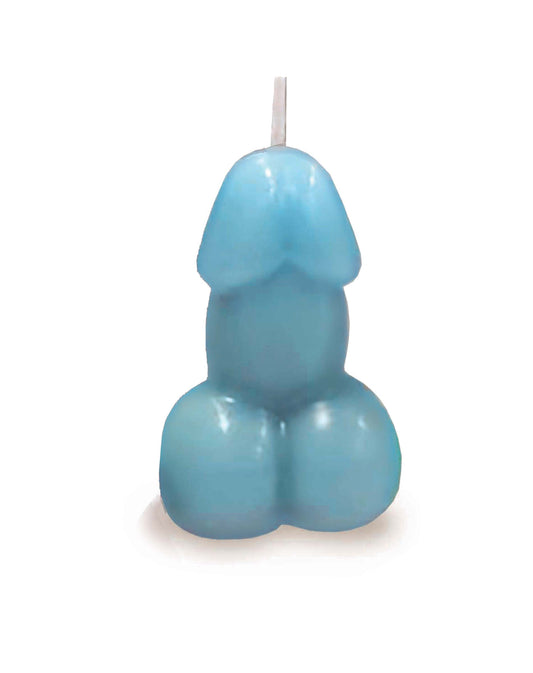 Eden's Candle Vanilla Scented Penis, Blue