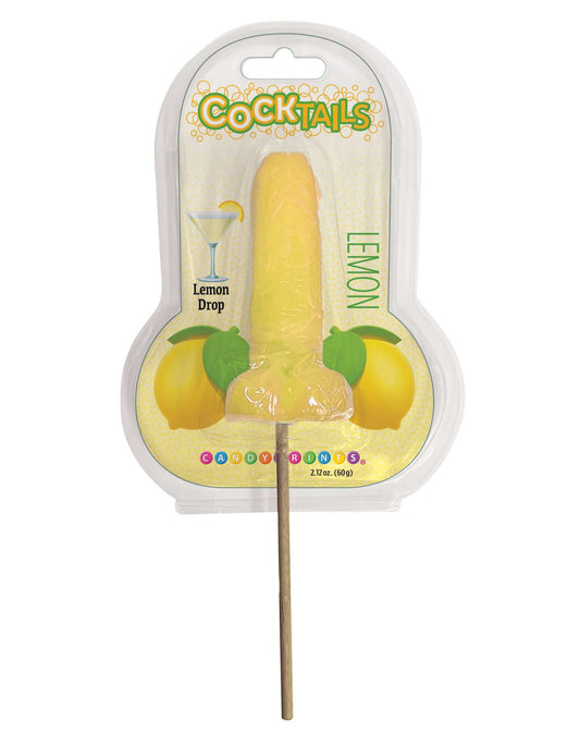 COCKtails- Cocktail Inspired Penis Lollipops- Lemon Drop 🍋