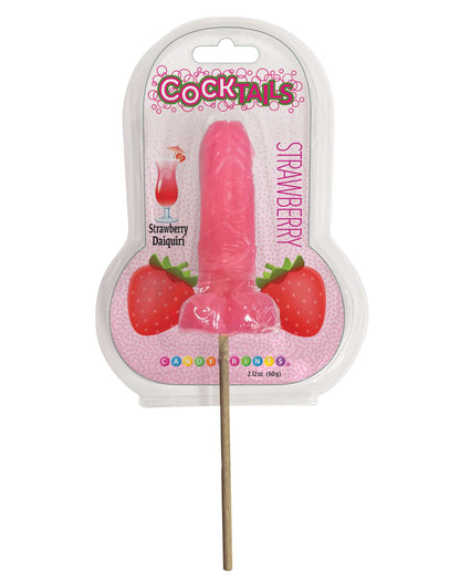 COCKtails- Cocktail Inspired Penis Lollipop- Strawberry Daiquiri 🍓