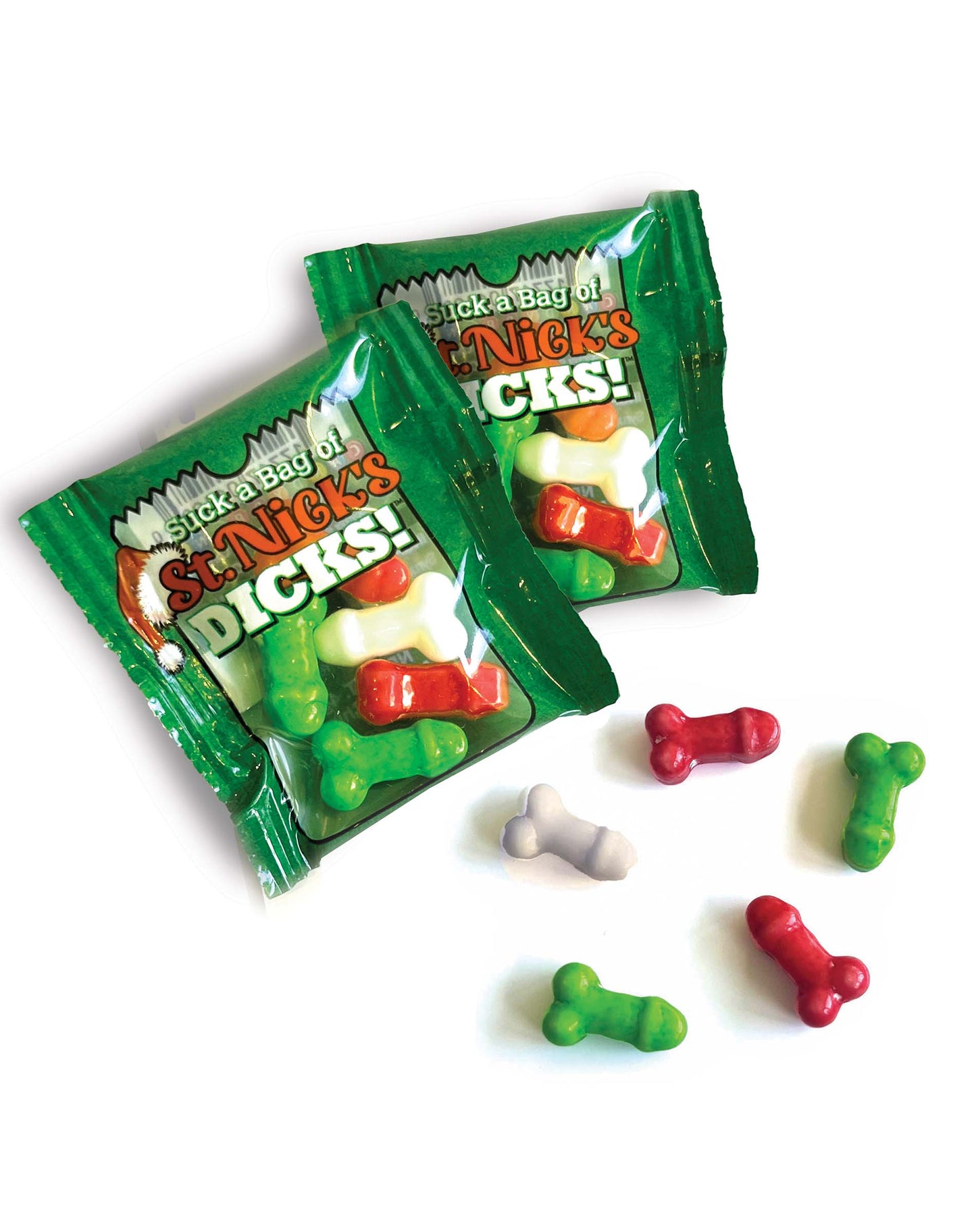Suck a Bag of St. Nicks Dicks- Display of 100