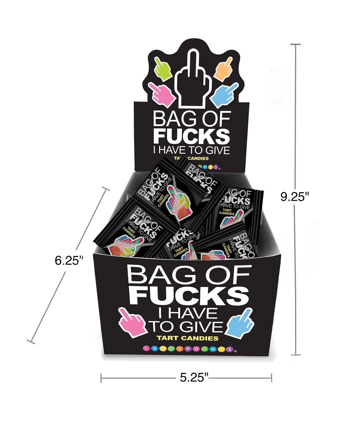 Bag of Fucks I Have to Give-POP Display of 100