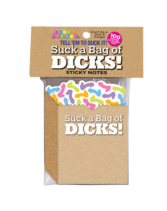 Suck a Bag of Dicks Sticky Notes
