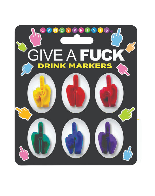 FU Finger Cocktail Markers
