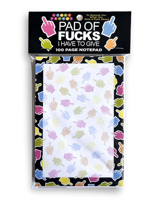 Pad of Fucks I Have to Give Notepad
