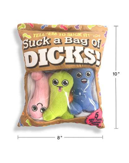 Suck a Bag of Dicks  Plushy Pillows