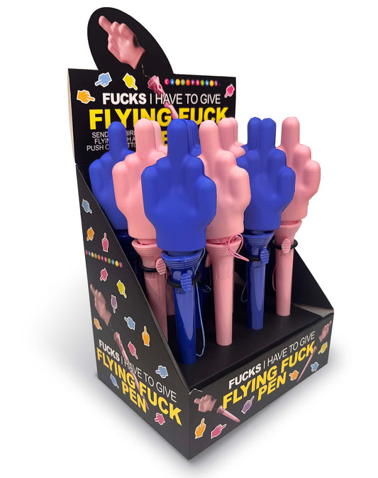 Fucks I Have to Give, Flying Fuck Pen Display of 12