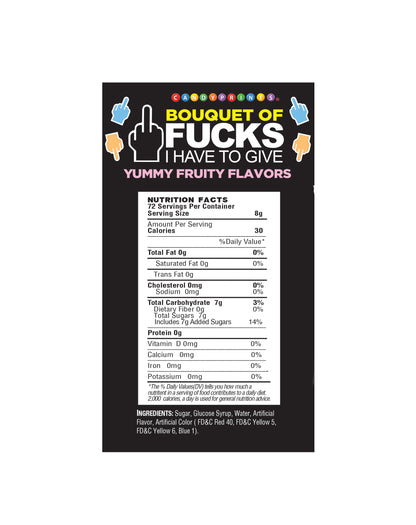 Bouquet of Fucks I Have to Give- Display of 12