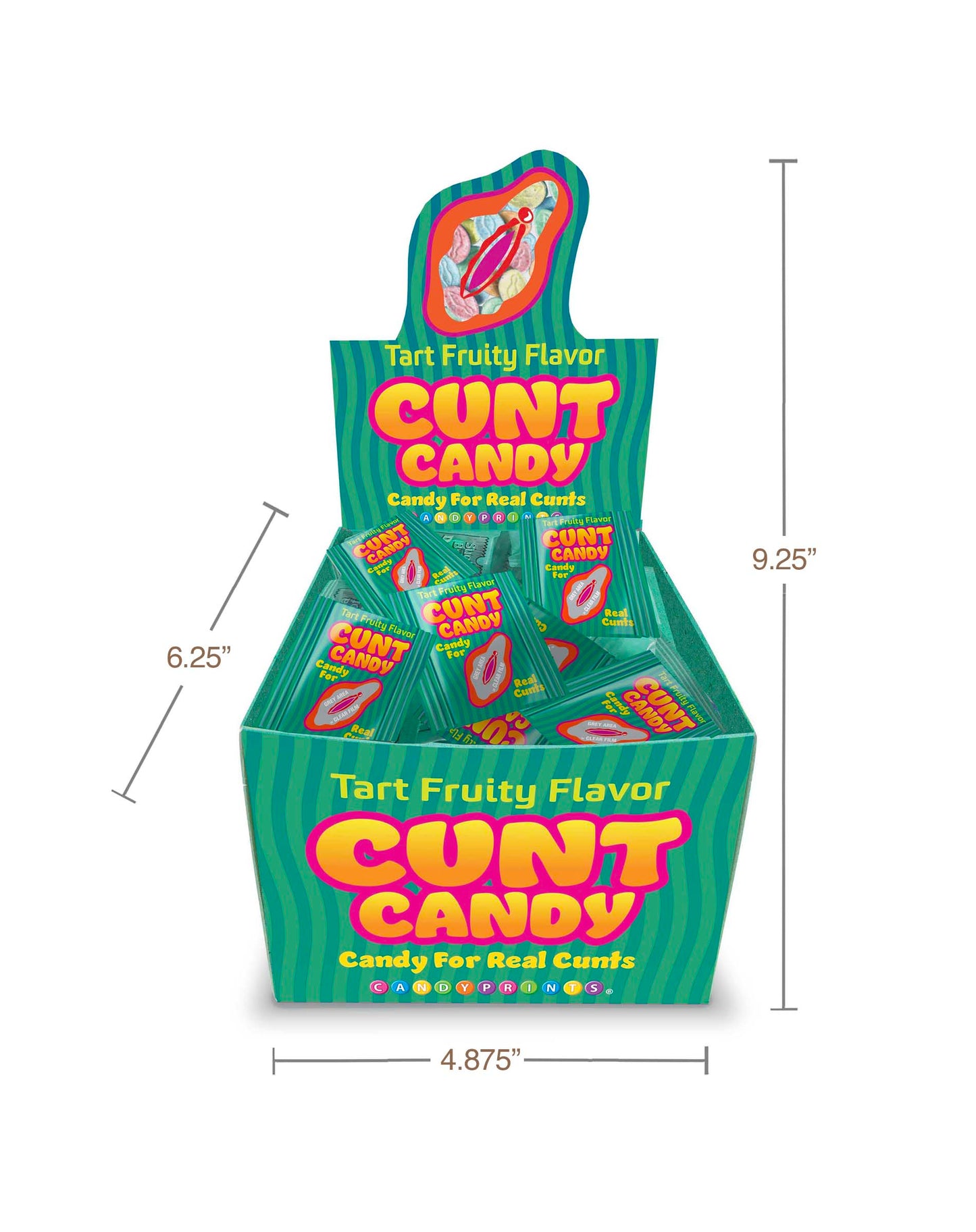 Cunt Candy, Candy for real Cunts- POP Display of 100