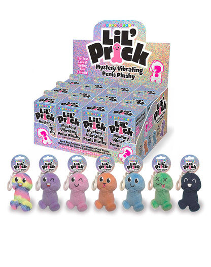 Lil' Pricks Vibrating Plushy Blind Box Display of 12