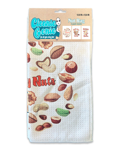 Cleanie Genie Cum Rags, Nut Rags