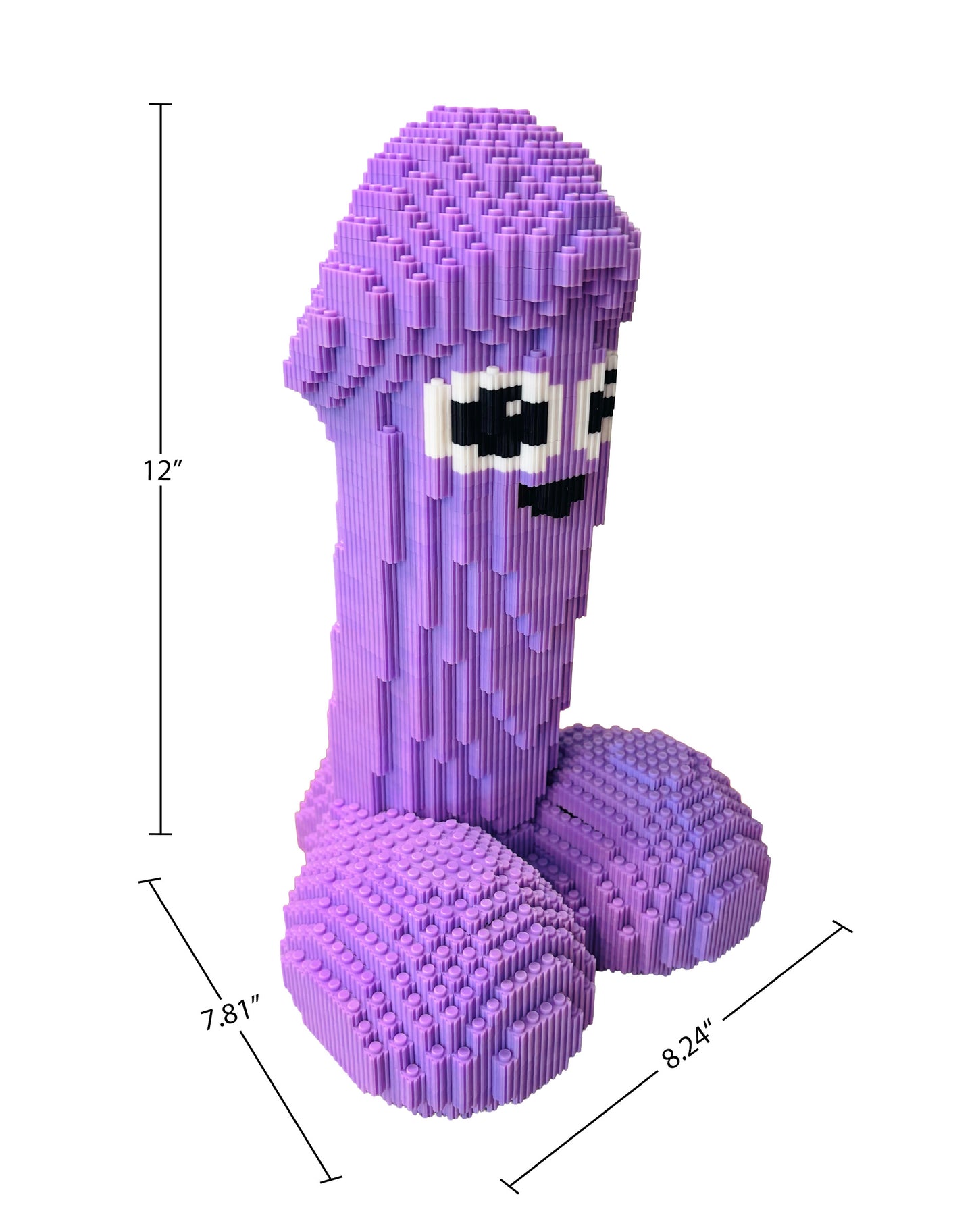 Cock Blocks Bricked up 3D Penis Puzzle