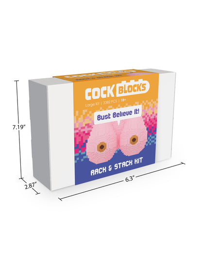 Cock Blocks Racks & Stacks 3D Boob Puzzle