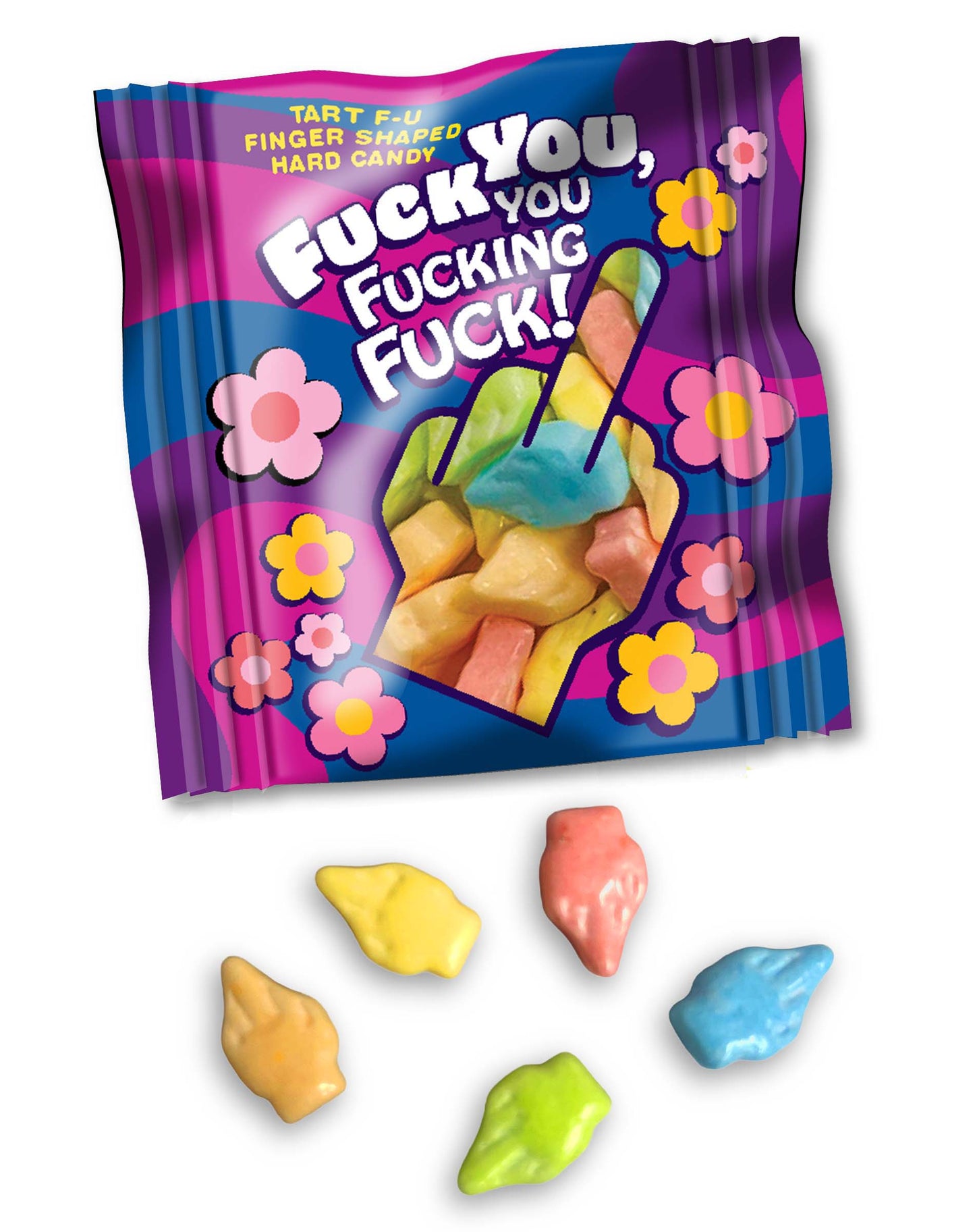 Fuck You, You Fucking Fuck! Candy, Bag of 25