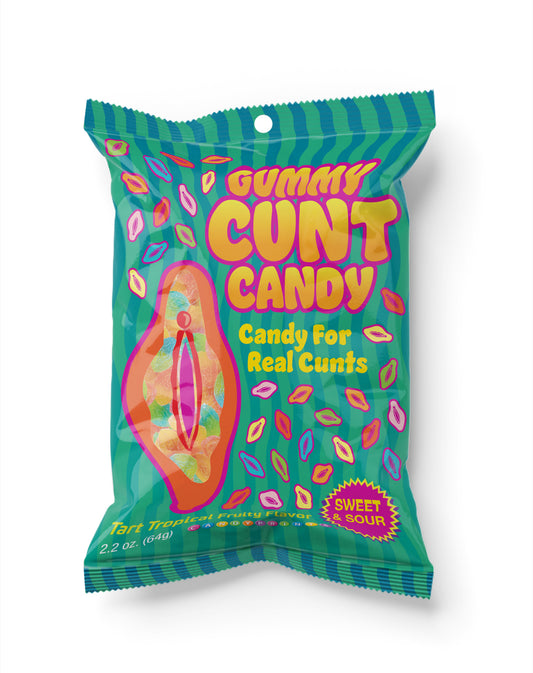 Bag of Sour Gummy Cunts 2.2oz