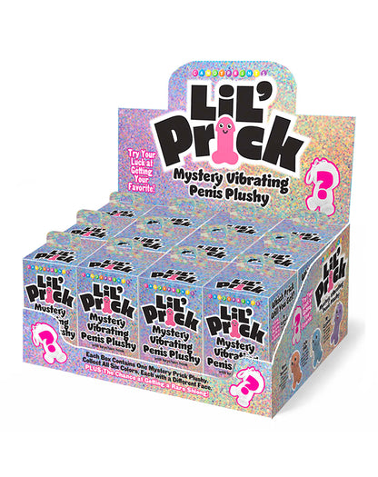 Lil' Pricks Vibrating Plushy Blind Box Display of 12