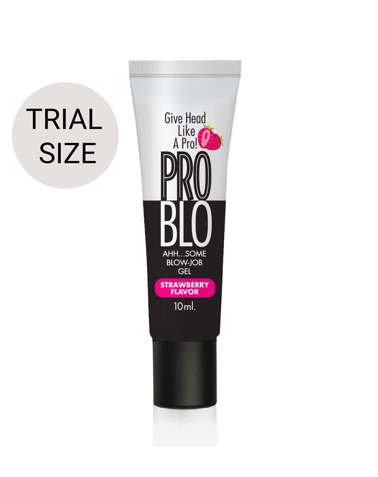 Pro Blo Oral Pleasure Gel POP Display of 66 10ML Tubes: 3 Flavors,🍉Watermelon,🍓 Strawberry & 🧁Cupcake