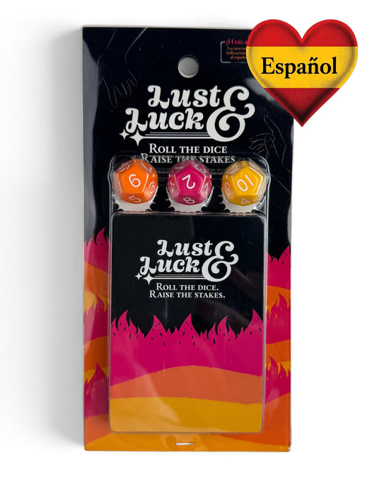 Lust & Luck Bilingual Couples Dice Game