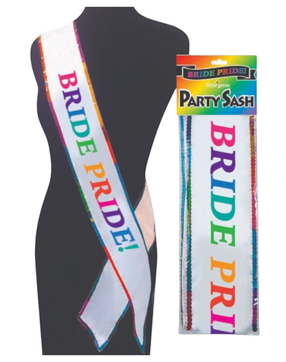 Bridal Sash- Bride Pride