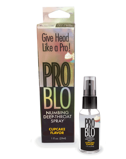 Pro Blo Throat Numbing Spray- Cupcake
