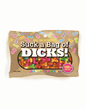 3 oz bag of Suck a Bag of Dicks fruit-flavored penis candy