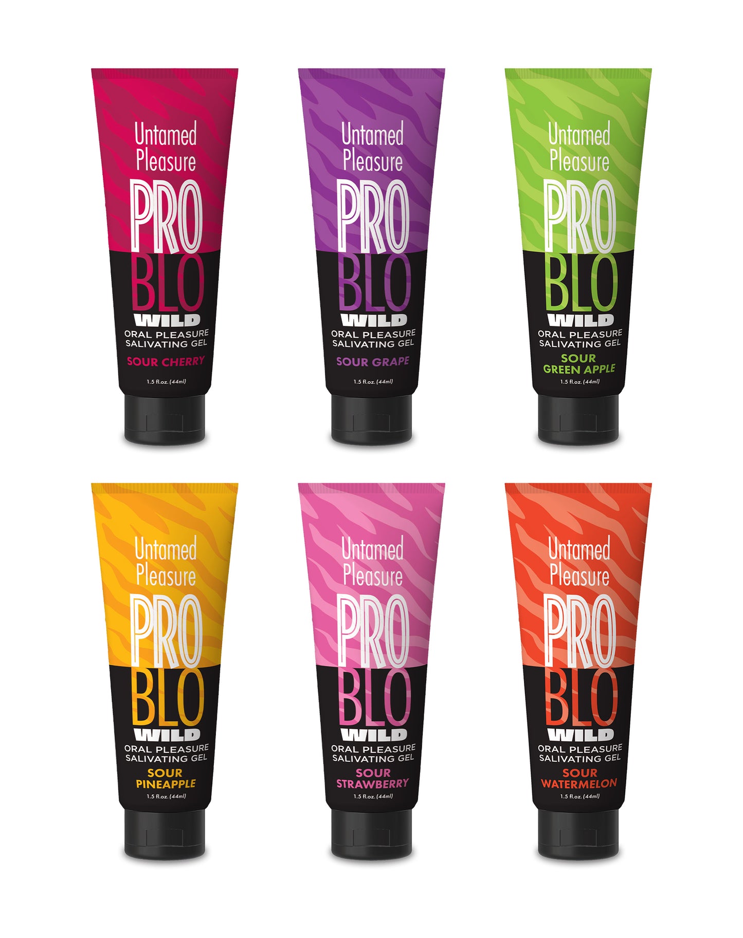 ProBlo Wild Oral Pleasure Salivating Gel, Sour Cherry 1.5 oz